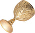 2Pcs Goblet Cup Golden Metal Retro Wine Cup Chalice Goblets